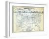 1878, Silver City - Comstock Mines and Sutro Tunnel, Nevada, United States-null-Framed Giclee Print