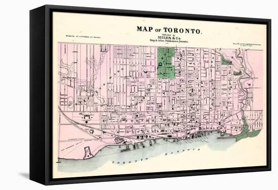 1878, Toronto, Canada-null-Framed Stretched Canvas