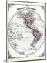 1878, Western Hemisphere-null-Mounted Giclee Print