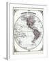 1878, Western Hemisphere-null-Framed Giclee Print