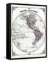 1878, Western Hemisphere-null-Framed Stretched Canvas