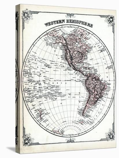 1878, Western Hemisphere-null-Stretched Canvas