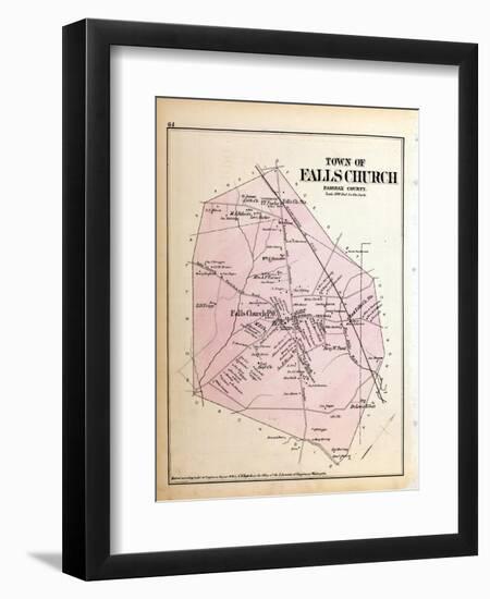 1879, Falls Church Township, District of Columbia, United States-null-Framed Giclee Print