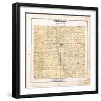 1879, Fremont Township, Dushville, Winn, Pine River, Michigan, United States-null-Framed Giclee Print