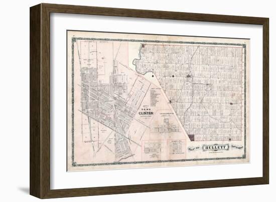 1879, Hullett Township, Clinton Town, Londesborough, Alma, Summer Hill, Canada-null-Framed Giclee Print