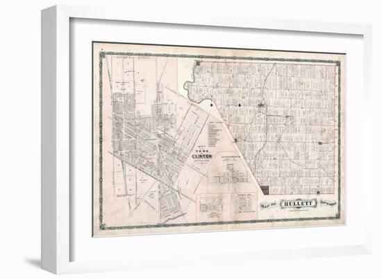 1879, Hullett Township, Clinton Town, Londesborough, Alma, Summer Hill, Canada-null-Framed Giclee Print