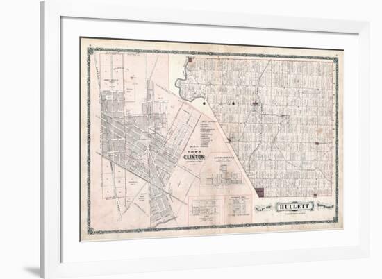 1879, Hullett Township, Clinton Town, Londesborough, Alma, Summer Hill, Canada-null-Framed Giclee Print