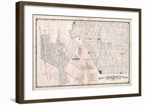 1879, Hullett Township, Clinton Town, Londesborough, Alma, Summer Hill, Canada-null-Framed Giclee Print