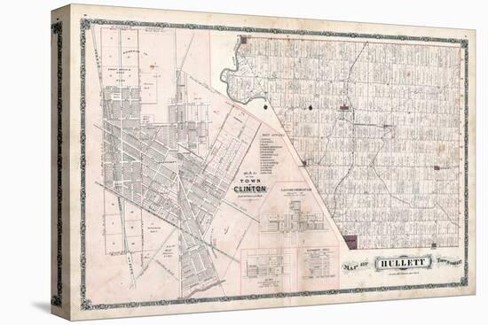 1879, Hullett Township, Clinton Town, Londesborough, Alma, Summer Hill, Canada-null-Stretched Canvas