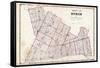 1879, Huron County Map, Canada-null-Framed Stretched Canvas