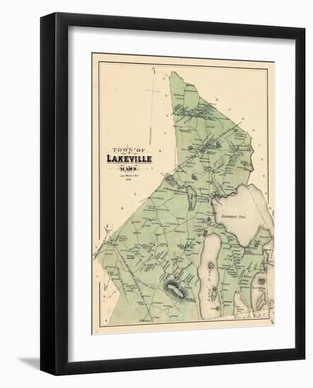 1879, Lakeville Town, Massachusetts, United States-null-Framed Giclee Print