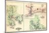 1879, Mattapoisett Town, Sippican, Old Landing Village, Mattapoisett, Massachusetts, Unite States-null-Mounted Giclee Print