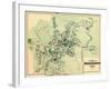 1879, Middleborough Village, Massachusetts, United States-null-Framed Giclee Print