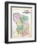 1879, Montgomery County Outline Map, District of Columbia, United States-null-Framed Giclee Print