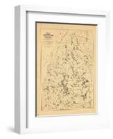 1879, Moosehead Lake, Maine-null-Framed Giclee Print