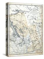 1879, Ontario Counties, Canada-null-Stretched Canvas