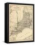 1879, Ontario - Counties, Essex, Kent, Lambton, Huron, Perth, Middlesex, Elgin, Canada, Oxford-null-Framed Stretched Canvas