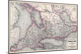 1879, Ontario Province, Canada-null-Mounted Giclee Print