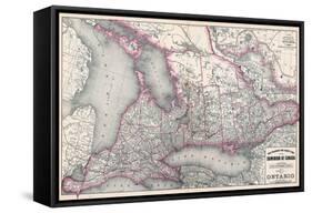 1879, Ontario Province, Canada-null-Framed Stretched Canvas