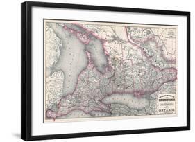 1879, Ontario Province, Canada-null-Framed Giclee Print