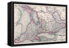 1879, Ontario Province, Canada-null-Framed Stretched Canvas