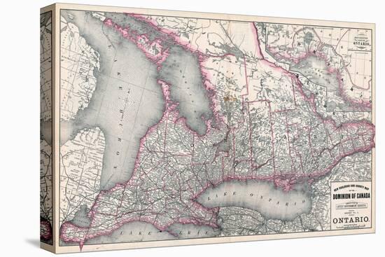 1879, Ontario Province, Canada-null-Stretched Canvas