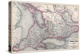 1879, Ontario Province, Canada-null-Stretched Canvas