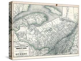 1879, Quebec Province, Canada-null-Stretched Canvas