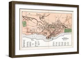 1879, Waterville, Maine, United States-null-Framed Giclee Print