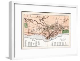 1879, Waterville, Maine, United States-null-Framed Giclee Print