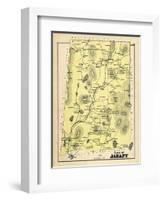 1880, Albany Town, Maine, United States-null-Framed Giclee Print