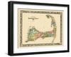 1880, Barnstable County and Cape Cod B, Massachusetts, United States-null-Framed Premium Giclee Print