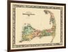 1880, Barnstable County and Cape Cod B, Massachusetts, United States-null-Framed Giclee Print