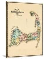 1880, Barnstable County and Cape Cod, Massachusetts, United States-null-Stretched Canvas