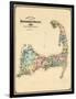 1880, Barnstable County and Cape Cod, Massachusetts, United States-null-Framed Premium Giclee Print