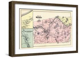 1880, Bethel Town, Bethel West, Bethel South, Maine, United States-null-Framed Giclee Print