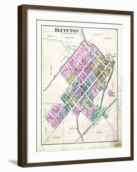 1880, Bluffton, Ohio, United States-null-Framed Giclee Print