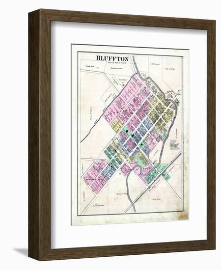 1880, Bluffton, Ohio, United States-null-Framed Giclee Print