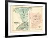 1880, Dennis Town, Dennis Village East, Massachusetts, United States-null-Framed Giclee Print