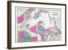 1880, Lake Superior, Michigan, United States-null-Framed Giclee Print