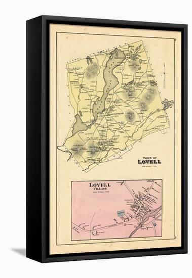 1880, Lovell Town, Lovell Village, Maine, United States-null-Framed Stretched Canvas