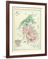 1880, North Haven Town - Vinal Haven Town - Hurricane Isle, Maine, United States-null-Framed Giclee Print