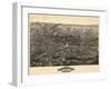 1880, Rochester 1880 Bird's Eye View, New York, United States-null-Framed Giclee Print