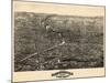 1880, Rochester 1880 Bird's Eye View, New York, United States-null-Mounted Giclee Print