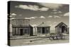 1880 Town, Pioneer Village, Stamford, South Dakota, USA-Walter Bibikow-Stretched Canvas