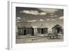 1880 Town, Pioneer Village, Stamford, South Dakota, USA-Walter Bibikow-Framed Photographic Print