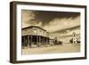 1880 Town, Pioneer Village, Stamford, South Dakota, USA-Walter Bibikow-Framed Photographic Print