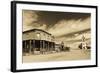 1880 Town, Pioneer Village, Stamford, South Dakota, USA-Walter Bibikow-Framed Photographic Print