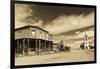 1880 Town, Pioneer Village, Stamford, South Dakota, USA-Walter Bibikow-Framed Photographic Print