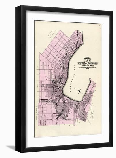 1881, Barrie, Canada-null-Framed Giclee Print